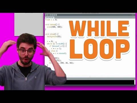 6.1: While Loop – Processing Tutorial