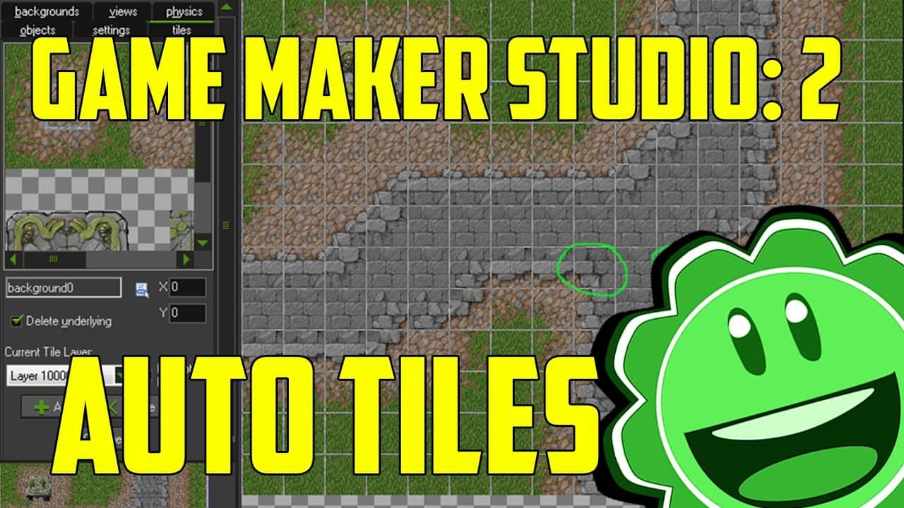 Game Maker Studio: 2 | Auto Tile Feature Tutorial