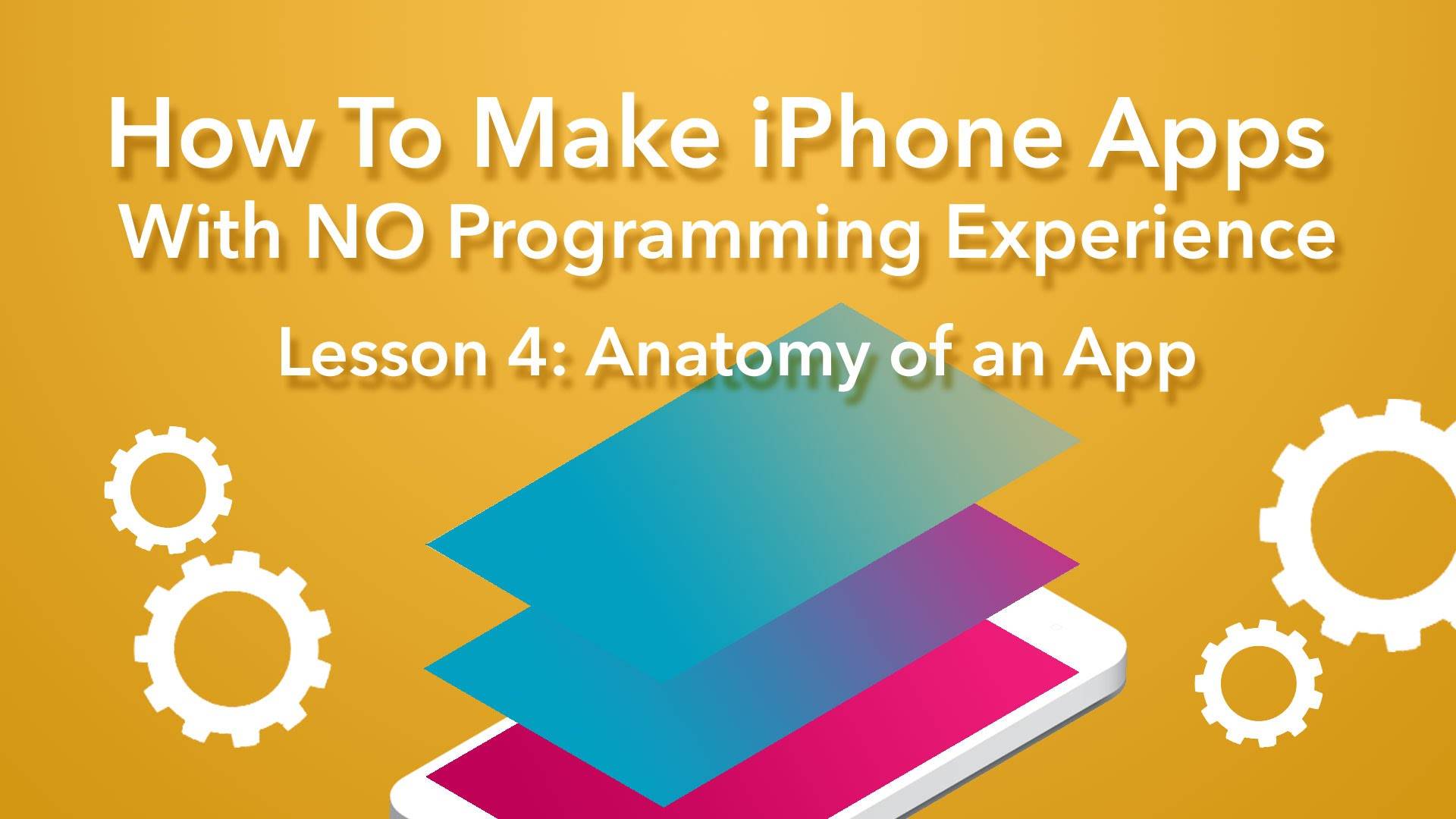 How To Make an App – Ep 4 – App Anatomy (Xcode 7, iOS 9)